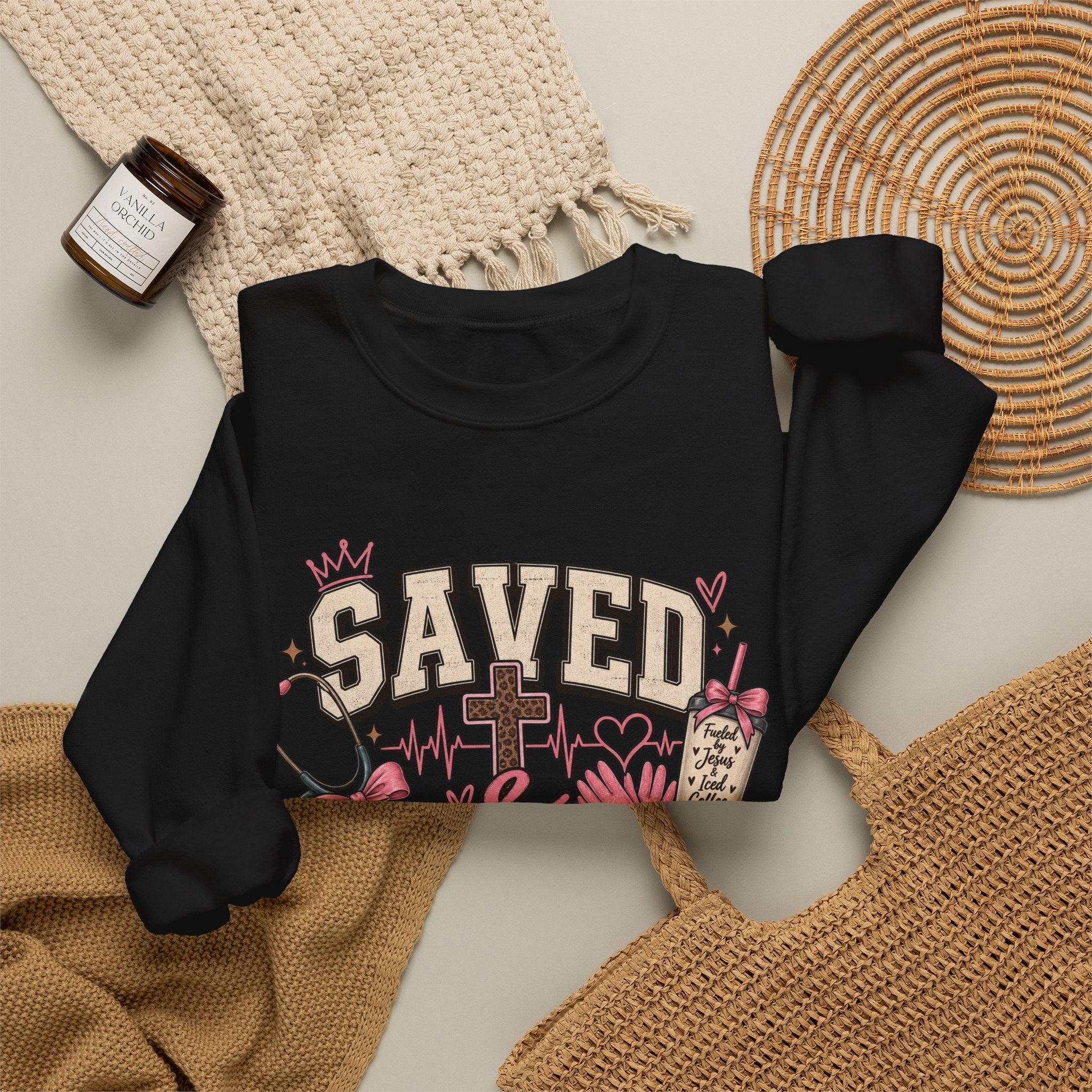 Saved & On Shift Crewneck Sweatshirt