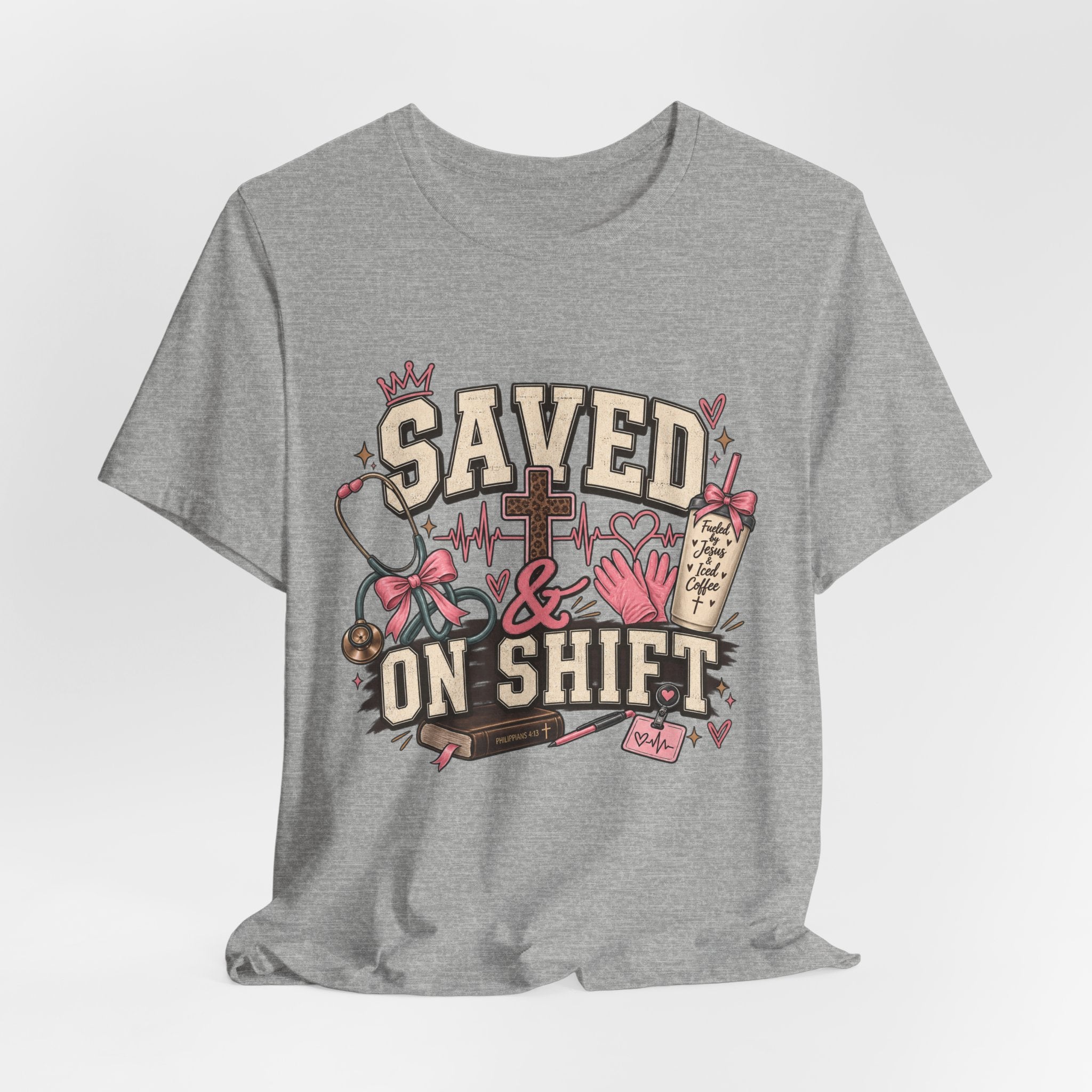 Saved & On Shift Tee