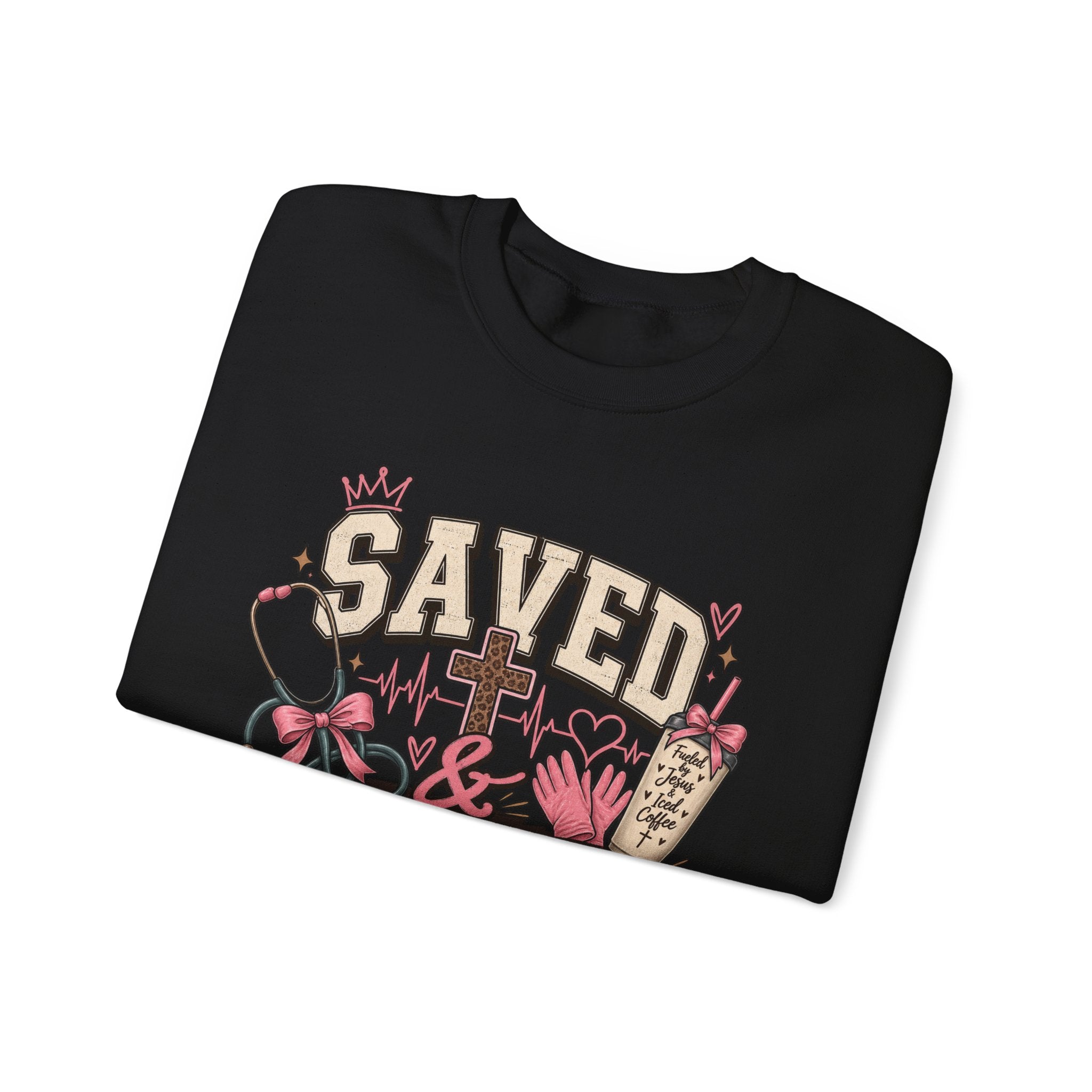Saved & On Shift Crewneck Sweatshirt