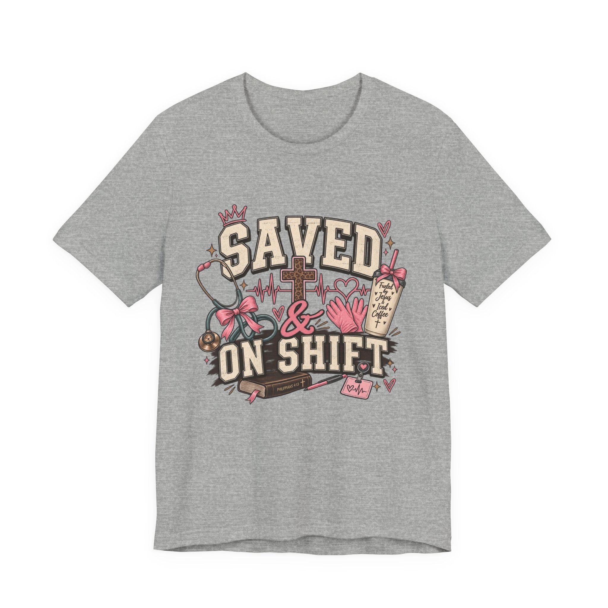 Saved & On Shift Tee