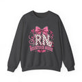 RN Registered Nurse Sweatshirt — Cute Pink Bow Nursing Crewneck