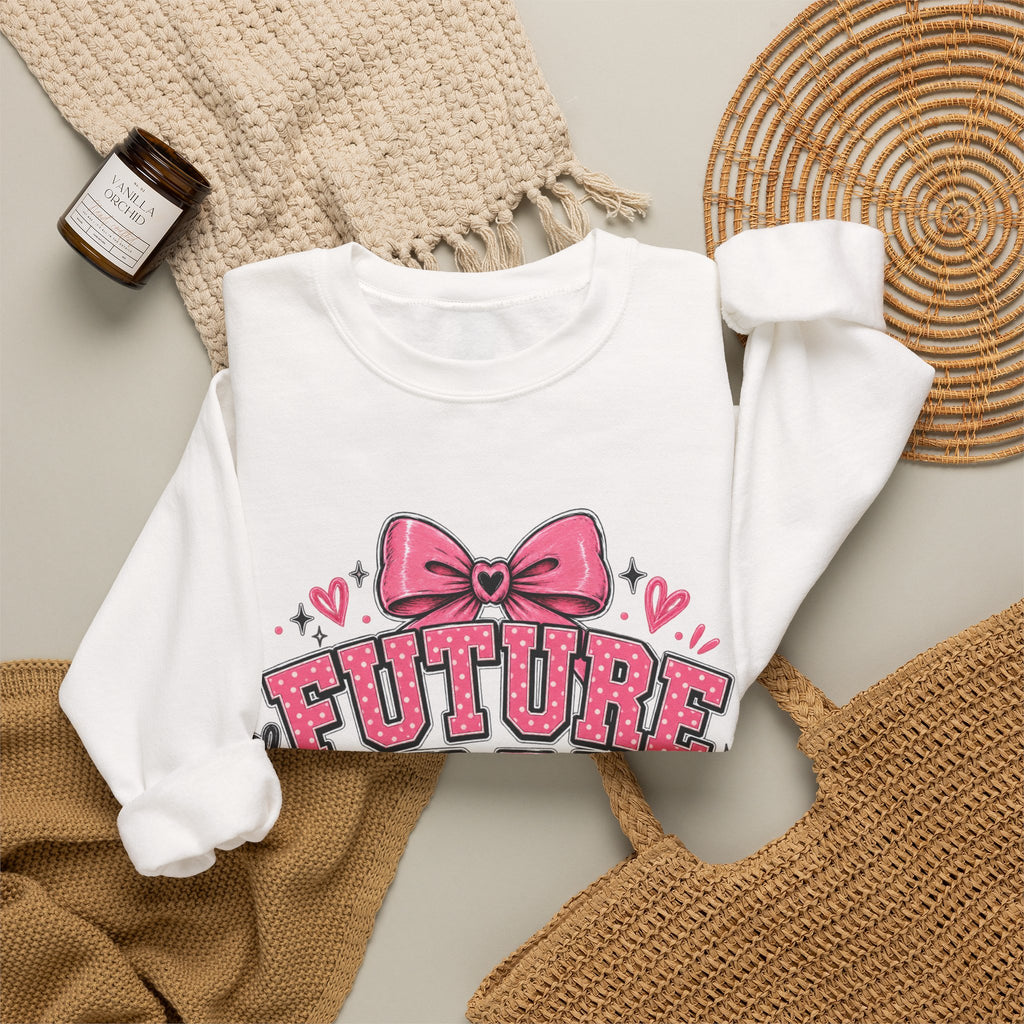 Future RN Sweatshirt — Cute Pink Nursing Student Crewneck