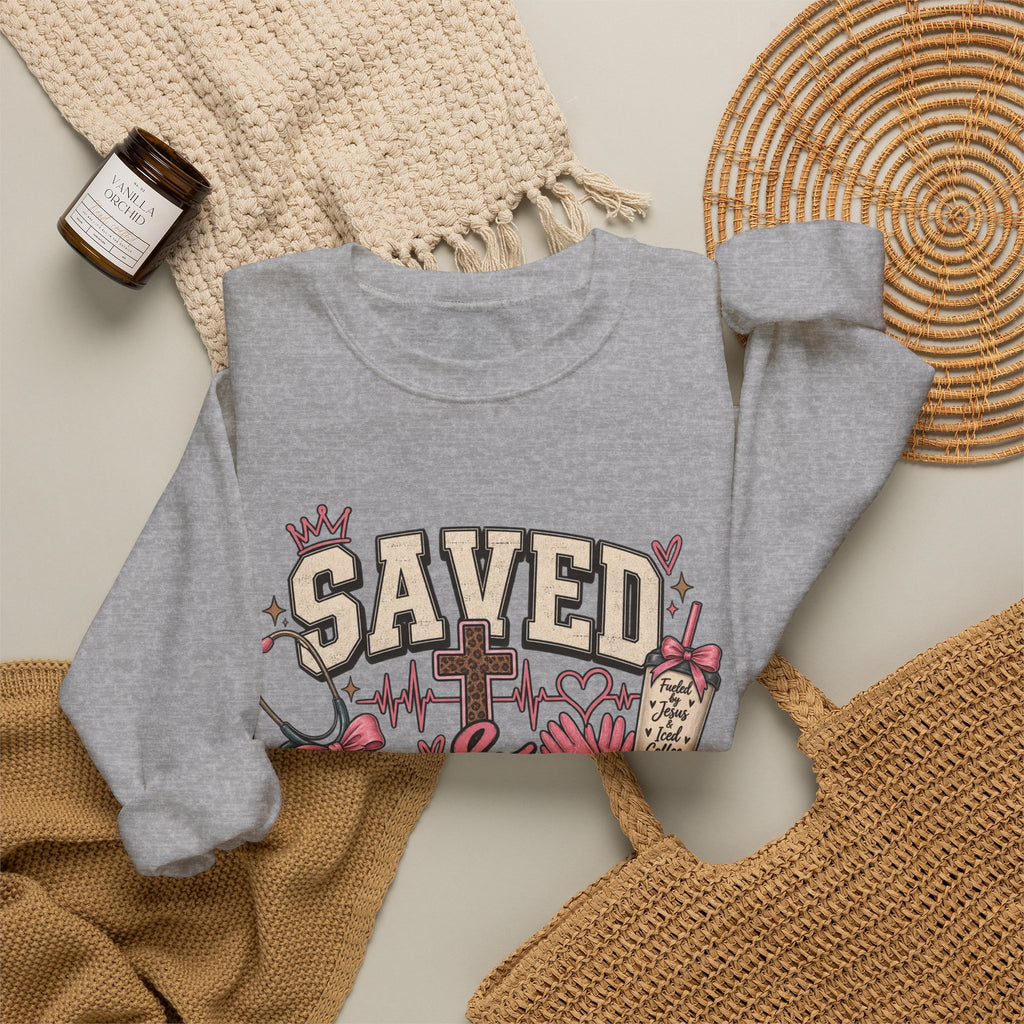 Saved & On Shift Crewneck Sweatshirt