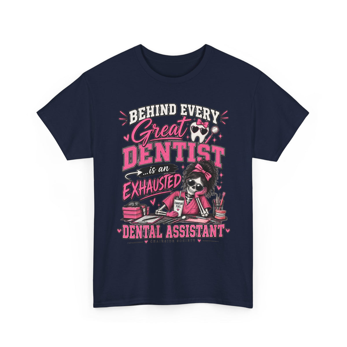 Exhausted Dental Assistant Tee