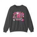 Cow Print Medical Assistant Crewneck Sweatshirt – Pink Nursing Badge & Stethoscope Design