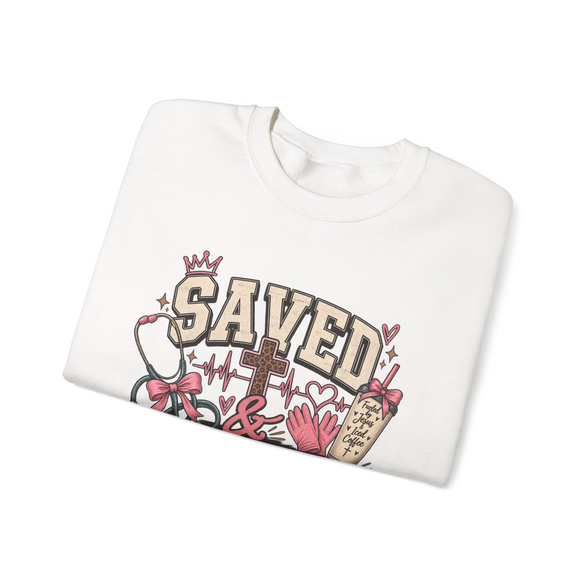 Saved & On Shift Crewneck Sweatshirt