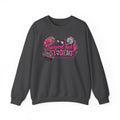 Surgical Tech Student Crewneck Sweatshirt — "Staygold Tash" Salon Scissors & Dryer Graphic