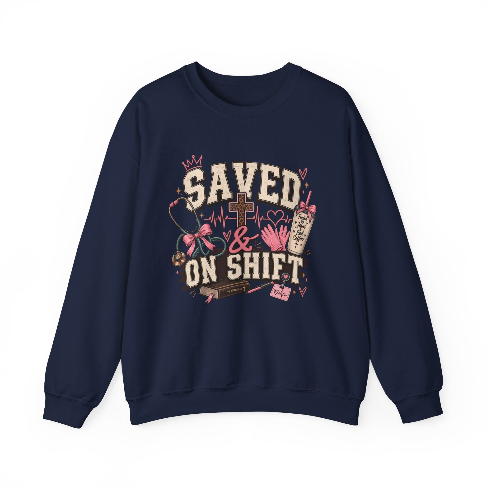 Saved & On Shift Crewneck Sweatshirt
