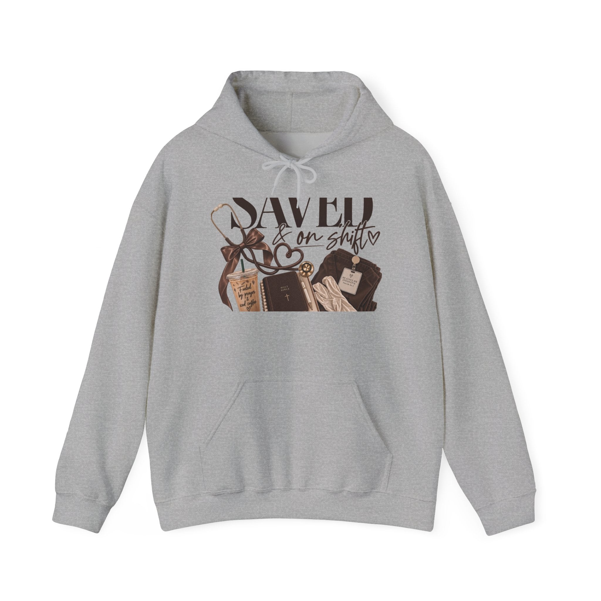 Saved My Sanity Hoodie - Cozy Mental Health & Self-Care Graphic Sweatshirt