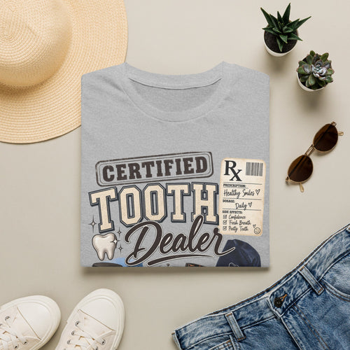 Certified Tooth Dealer T-Shirt — Funny Dental Hygienist/Assistant Tee