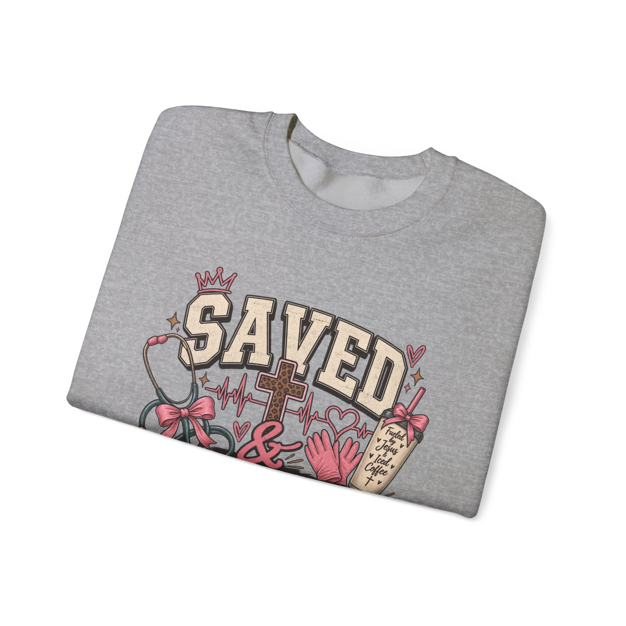 Saved & On Shift Crewneck Sweatshirt