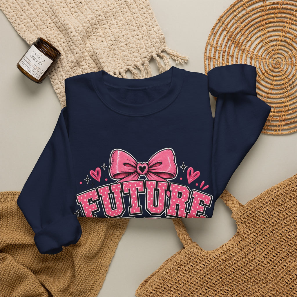 Future RN Sweatshirt — Cute Pink Nursing Student Crewneck