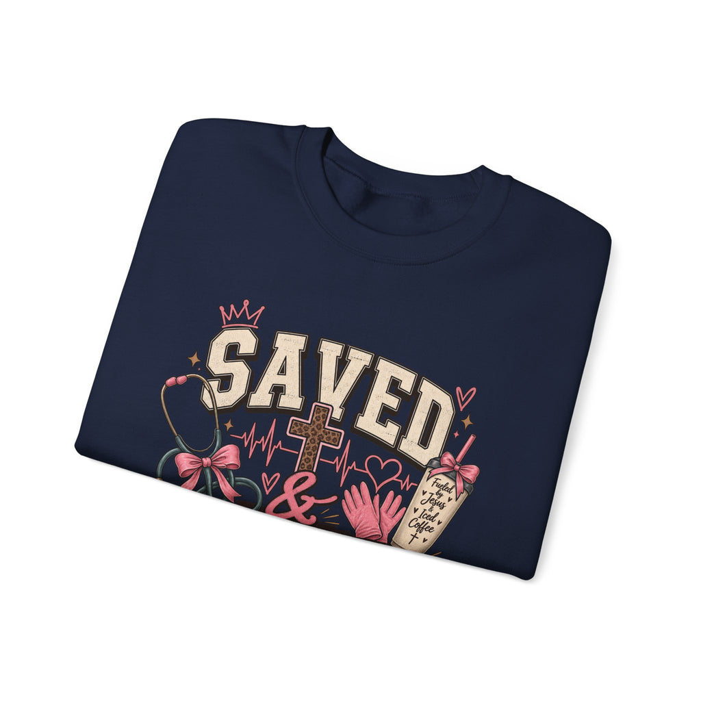 Saved & On Shift Crewneck Sweatshirt