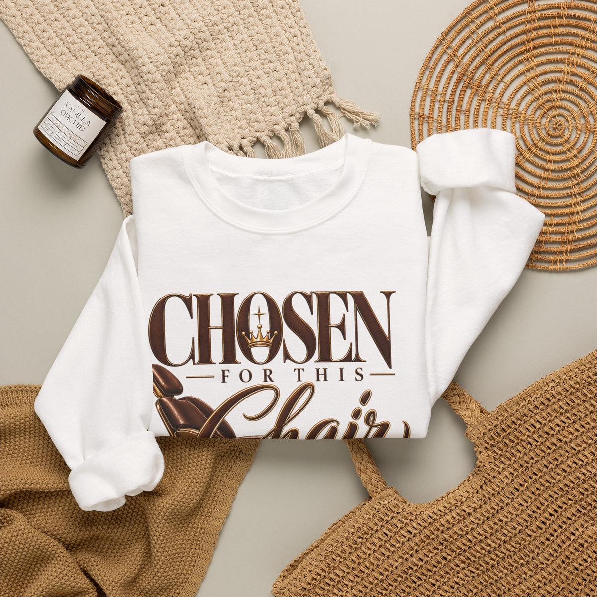 "Chosen for This Chair" Christian Vintage Design