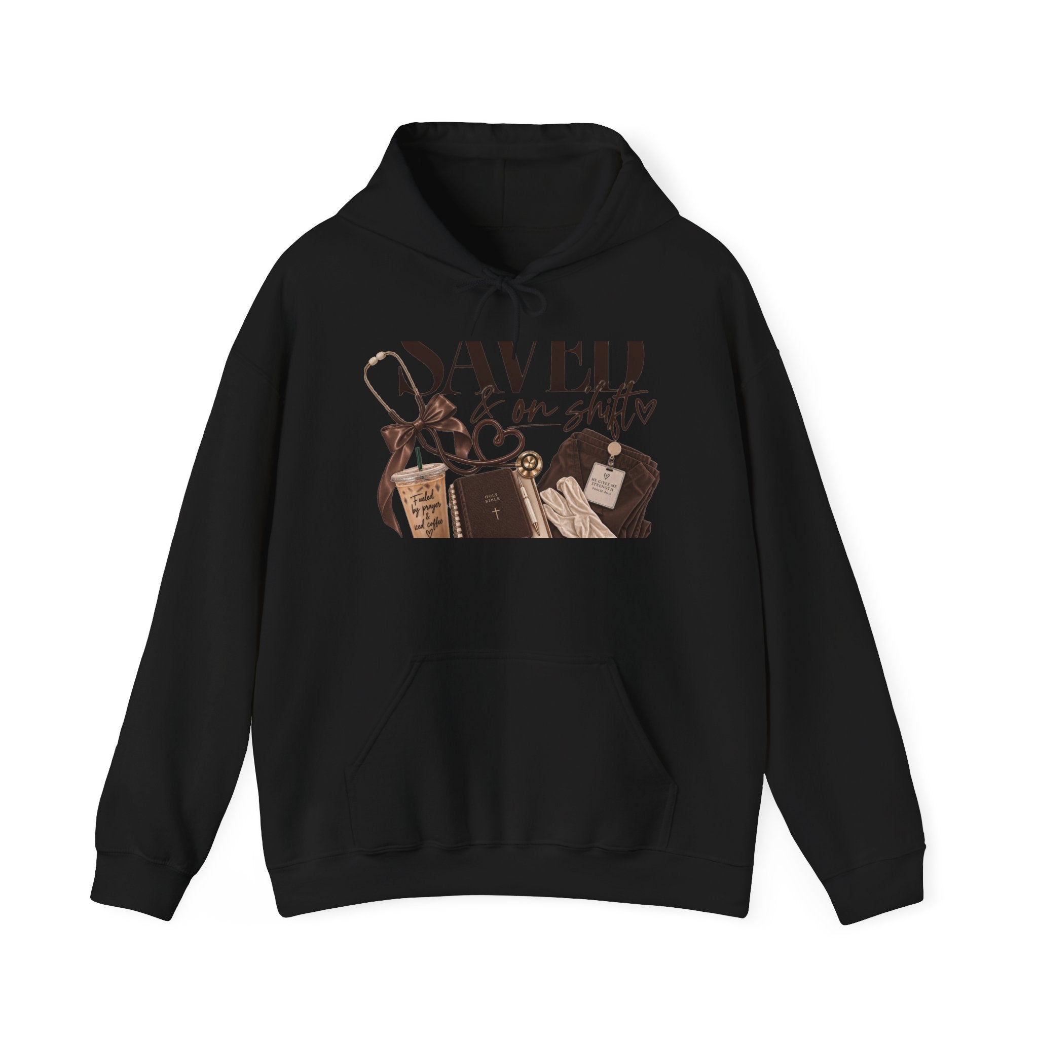 Saved My Sanity Hoodie - Cozy Mental Health & Self-Care Graphic Sweatshirt