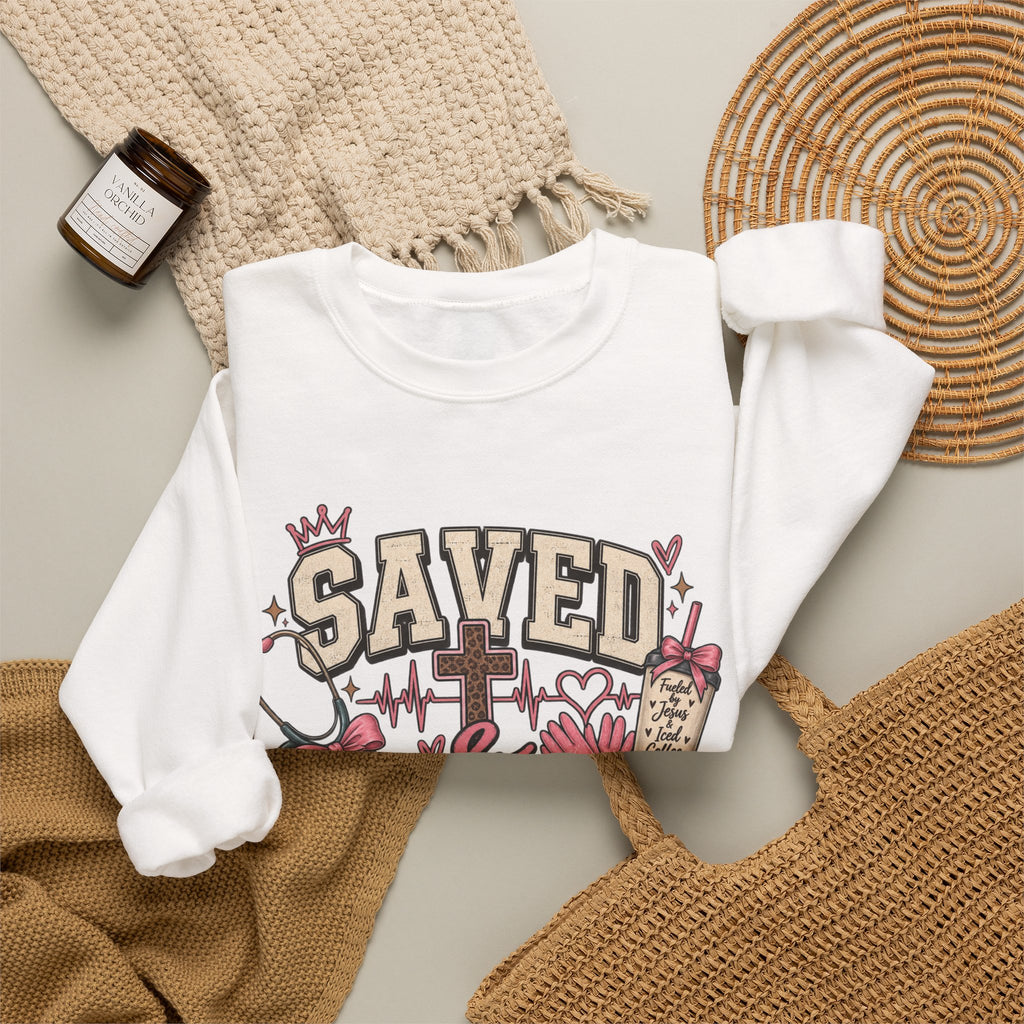 Saved & On Shift Crewneck Sweatshirt