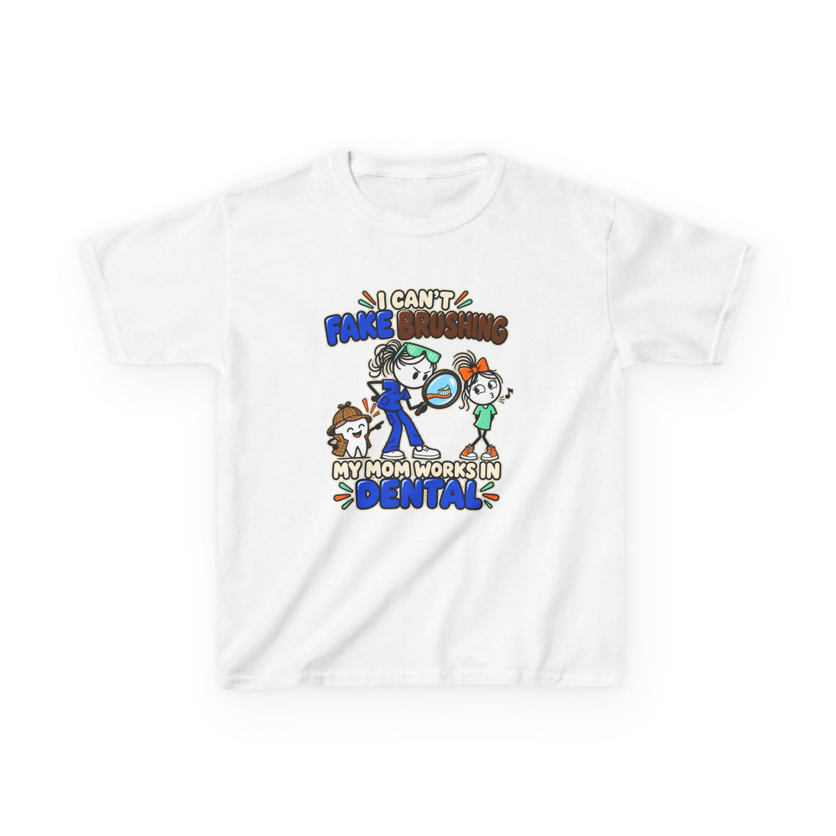 Detective Dental Mom Kids Tee